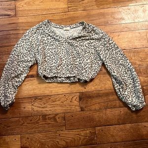 Cropped long sleeve